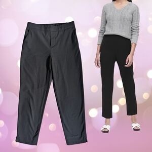 2 For $20 - Banana Republic Pull On Ankle Trousers Black Petite 4